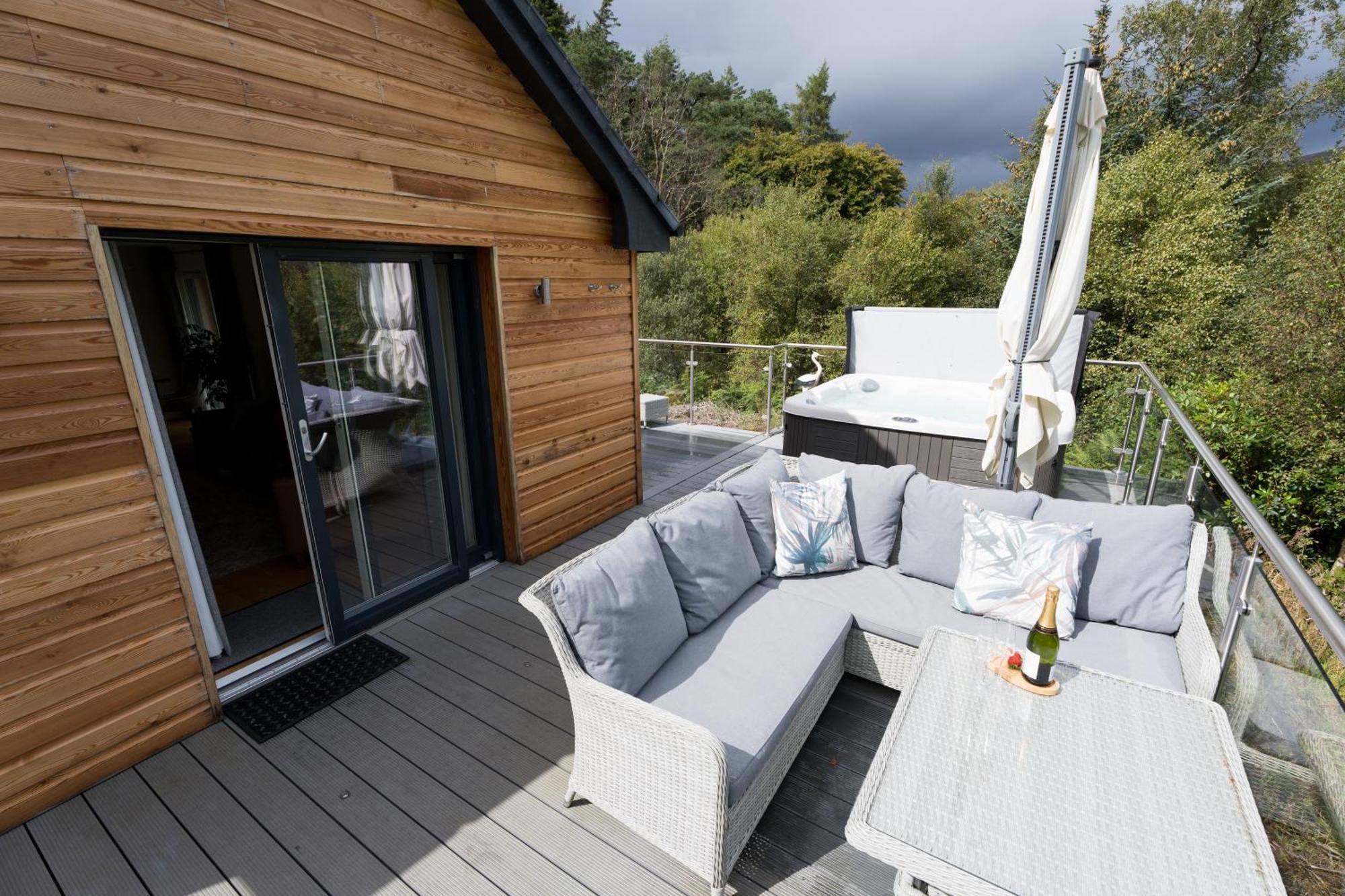 The Heronry Hideaway With Luxury Hot Tub Ballachulish Exterior photo
